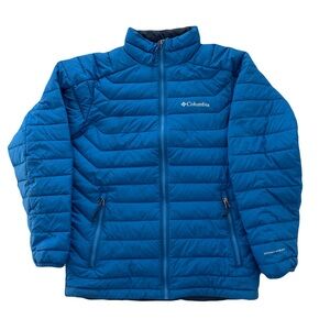 Columbia Blue Puffer Jacket